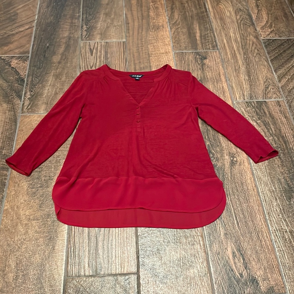 Lucky Brand Maroon Top